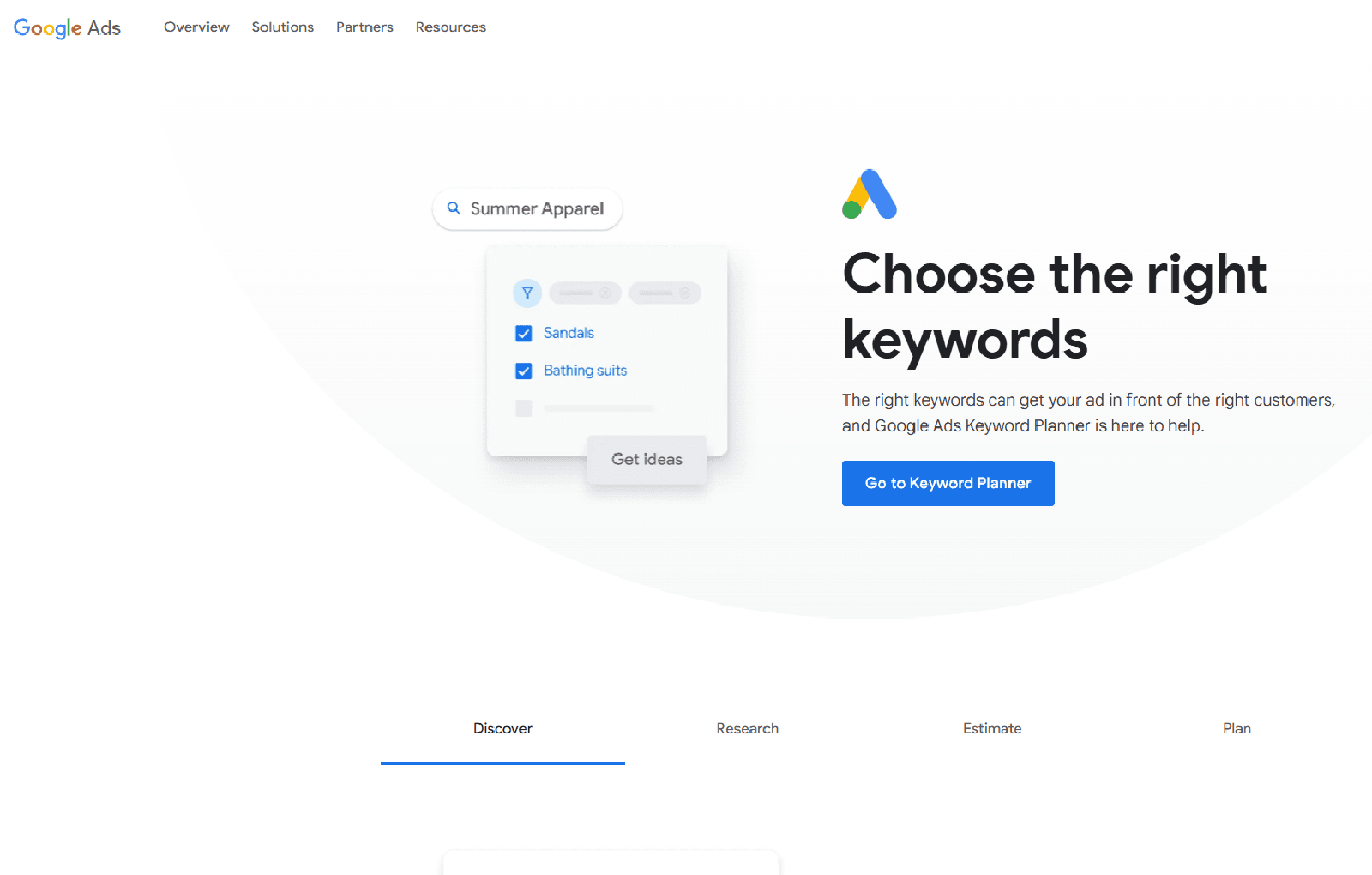 Google Keyword Planner